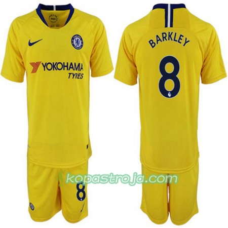 Billiga Fotbollströjor Chelsea Ross Barkley 8 Barn Borta tröja 2018/19 Kortärmad
